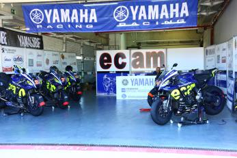 Foto de Ecam en Motorland Aragón Rodada y Cursos de conducción en el Circuito de Velocidad
