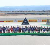 Foto oficial de pilotos World Superbike 2022 en Motorland Aragón